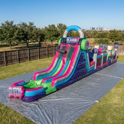 70ft Glitch Gauntlet obstacle course